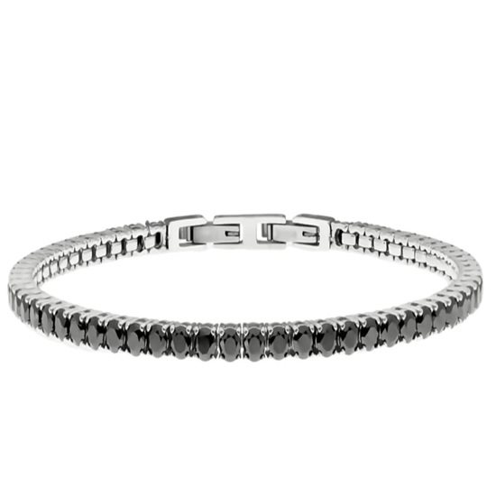 Bracciale Liu Jo Uomo in Acciaio Zircone MLJ555 - MLJ555